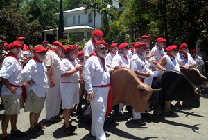 13-The papa's running of the bulls